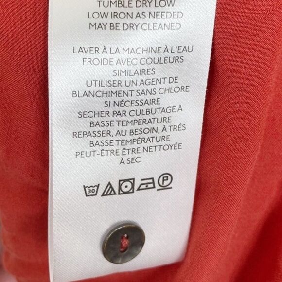 Anthropologie Felipa Midi Cotton Tiered Dress with Pockets XS - Picture 8 of 14